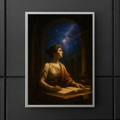 Hypatia in Alexandrian library starlight poster 5