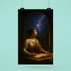 Hypatia in Alexandrian library starlight poster 6