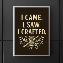 I came I saw I crafted  poster 5