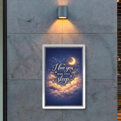 I love you more than sleep poster 2