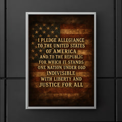 I pledge allegiance to the United States of America quote poster 5