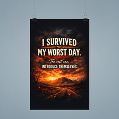 I survived my worst day The rest can introduce themselves poster 9