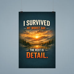I survived my worst day The rest is detail poster 9