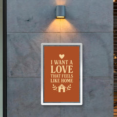 I want a love that feels like home poster 2