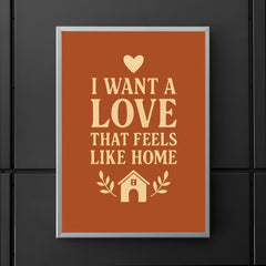 I want a love that feels like home poster 5