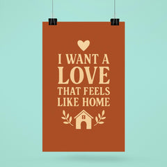 I want a love that feels like home poster 6