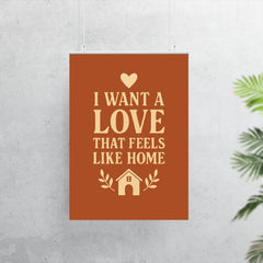 I want a love that feels like home poster 7