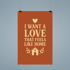 I want a love that feels like home poster 9