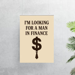 I'm looking for a man in finance poster 7