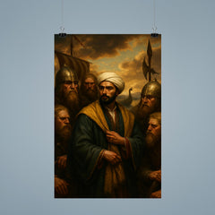Ibn Fadlan among Volga Rus traders poster 9