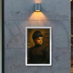 Ida B Wells press room portrait poster 2