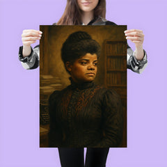 Ida B Wells press room portrait poster 3