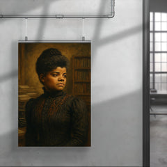 Ida B Wells press room portrait poster 4