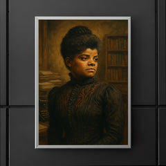 Ida B Wells press room portrait poster 5
