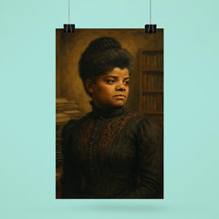 Ida B Wells press room portrait poster 6