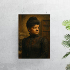 Ida B Wells press room portrait poster 7