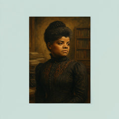 Ida B Wells press room portrait poster 8