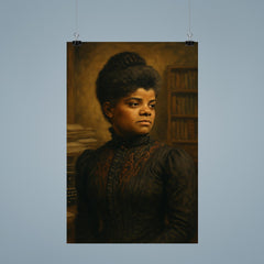 Ida B Wells press room portrait poster 9