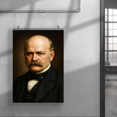 Ignaz Semmelweis portrait poster 4