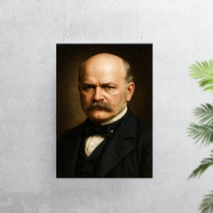 Ignaz Semmelweis portrait poster 7