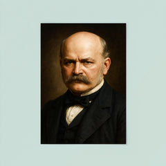 Ignaz Semmelweis portrait poster 8