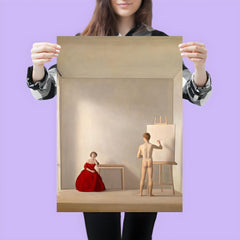 Il Pittore e la Modella by Antonio Bueno, 1952 poster 3