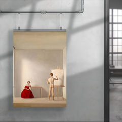 Il Pittore e la Modella by Antonio Bueno, 1952 poster 4