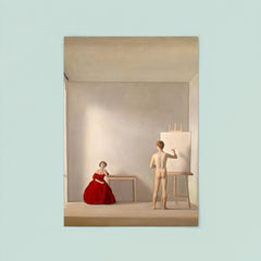 Il Pittore e la Modella by Antonio Bueno, 1952 poster 8