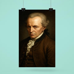 Immanuel Kant portrait poster 6