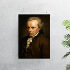 Immanuel Kant portrait poster 7