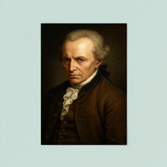 Immanuel Kant portrait poster 8