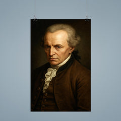Immanuel Kant portrait poster 9