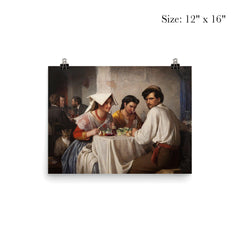 In a Roman Osteria by Carl Bloch poster 3