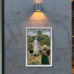 In Holland by Gari Melchers poster 2
