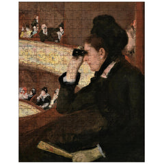 In the Loge by Mary Stevenson Cassatt jigsaw puzzle