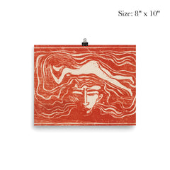 In the Man's Brain by Edvard Munch, 1897 poster 4