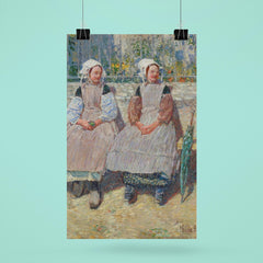 In the Sunlight by Childe Hassam poster 6