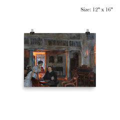 In The Twilight by Alexandr Victorovich Moravov, 1912 poster 3