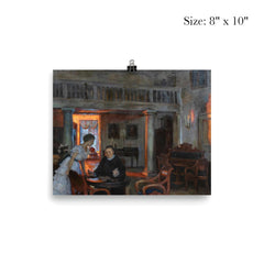 In The Twilight by Alexandr Victorovich Moravov, 1912 poster 4