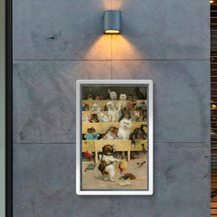 In the Wrong Class by Louis Wain poster 2