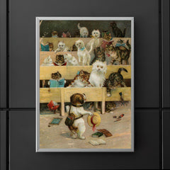 In the Wrong Class by Louis Wain poster 5