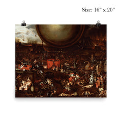 Inferno by Herri met de Bles poster 2