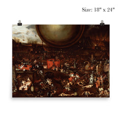 Inferno by Herri met de Bles poster 5