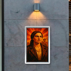 Irena Kosmowska peasant tribune portrait poster 2