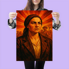 Irena Kosmowska peasant tribune portrait poster 3