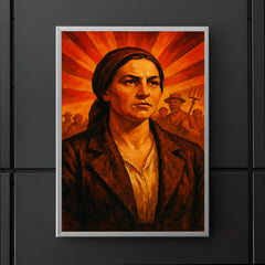 Irena Kosmowska peasant tribune portrait poster 5