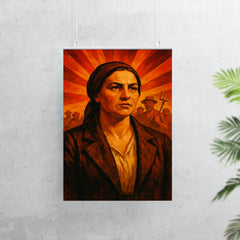 Irena Kosmowska peasant tribune portrait poster 7