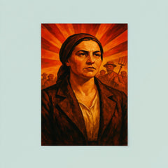Irena Kosmowska peasant tribune portrait poster 8