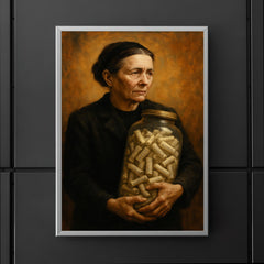 Irena Sendler carrying names in glass jars poster 5