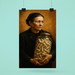 Irena Sendler carrying names in glass jars poster 6